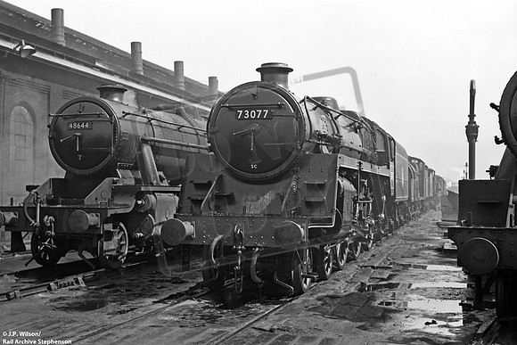 73077 1955-05-15 Derby shed