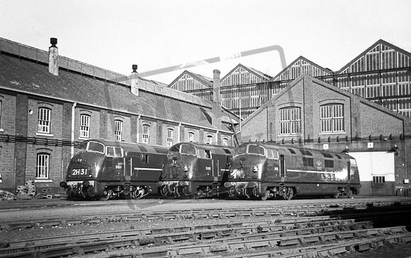D830 D811 D806 1961-02-14 Swindon Works