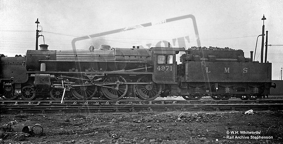 4971 1947c Crewe North shed