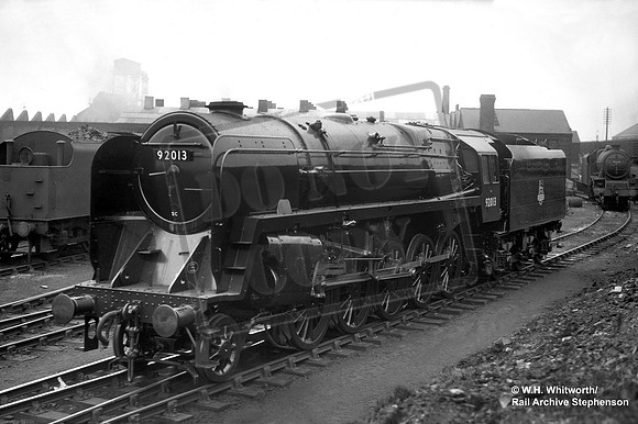 92013 1954-06 where -is it Crewe South during re-roofing?