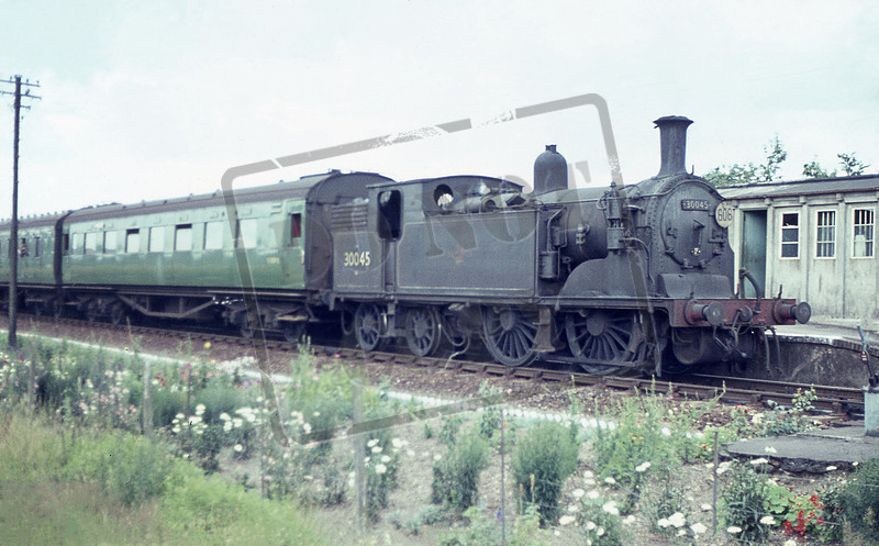 Rail-Online | M7 0-4-4T | 30045 1962-08-05 Colyford