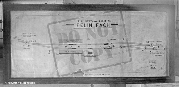 Signalbox diagram 1959-07-31 Felin Fach