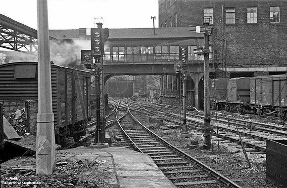 Signalbox 1950s Huddersfield