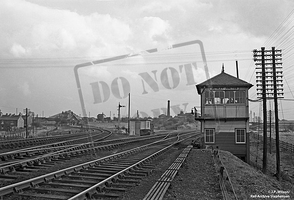 Signalbox 1955 04-09 Methley Junction
