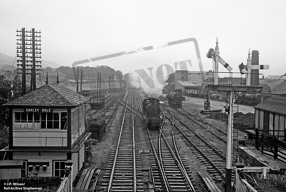 Signalbox 1950s Darley Dale