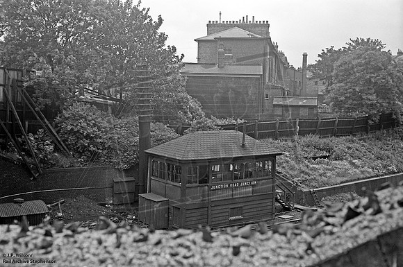 Signalbox 1950s Junction Road Junction