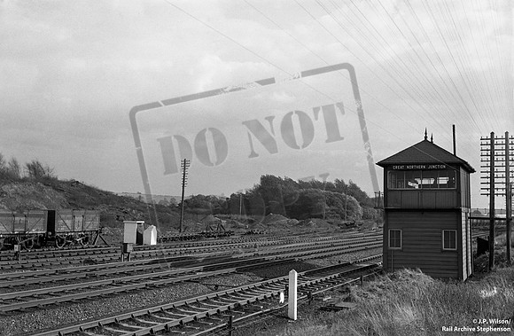 Signalbox 1955-09-26 Great Northern Junction