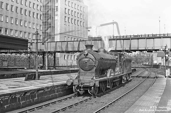 62497 1950s Aberdeen station