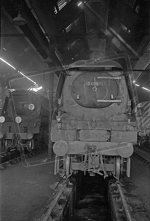 34066 1964 Eastleigh shed