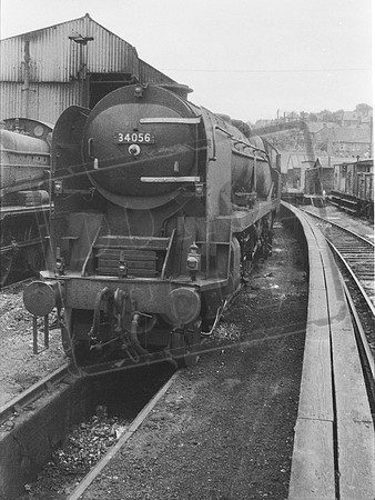 34056 1964 Guildford shed
