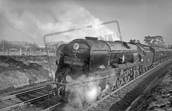 35016 1963-03-02 near Sidmouth Junction