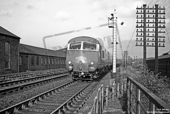 Blue Pullman 1960c Sheet Stores Junction