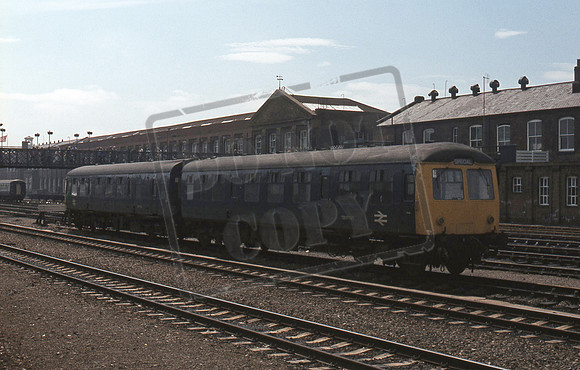 DMU TDB 977125 TDB97123 1984-07-28 Doncaster