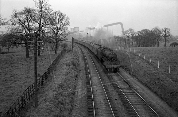 45668 1957 Approaching Water Orton
