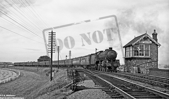 61177 1961c Bottesford East Junction