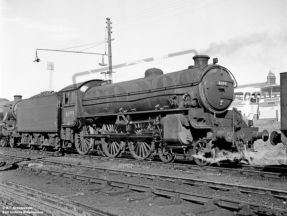 61199 1960-09 Blackpool Central shed