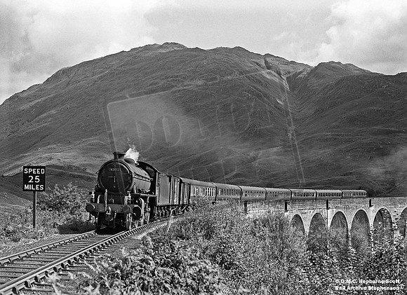 62052 1960-07-16 Glenfinnan Viaduct