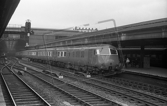 Blue Pullman W60096 1962 Birmingham Snow Hill