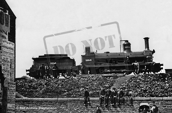 NER 1194 1880c Bishops Auckland