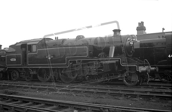 42526 1950s Derby shed
