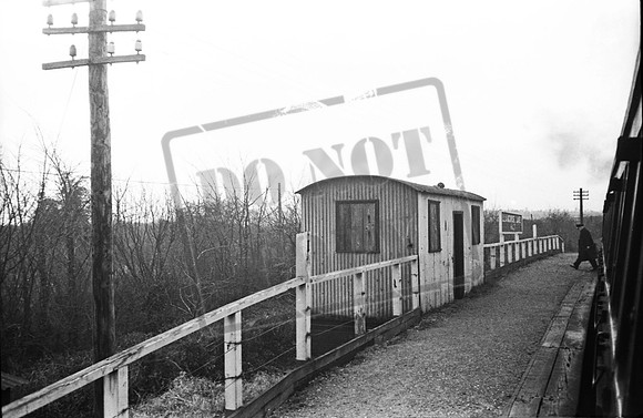 Llangorse Lake Halt 1962-12-14
