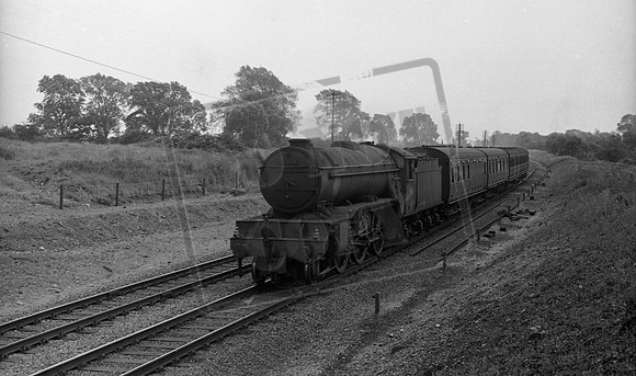 60854 1960s near Newark on down express-ROneg-213