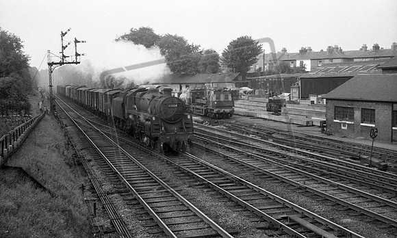 73004 1963 approaching Basingstoke