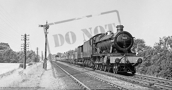 5942 1955-08-21 between Wantage Road & Steventon