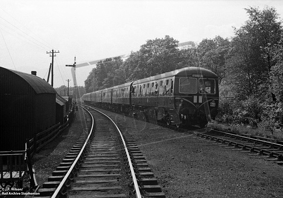 DMU 1959c Arrochar & Tarbet station.