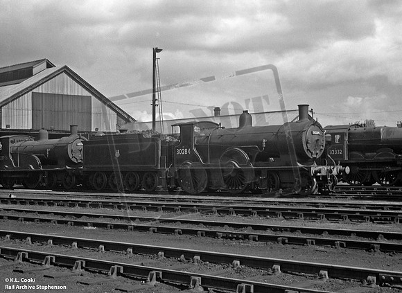 30284 1955-09-09 Eastleigh shed