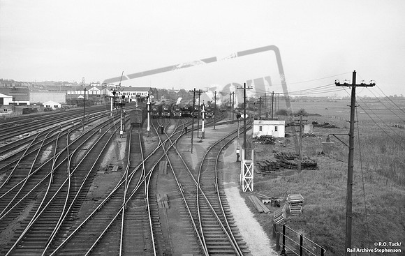 Yard 1961-03-11 Pengam Sidings