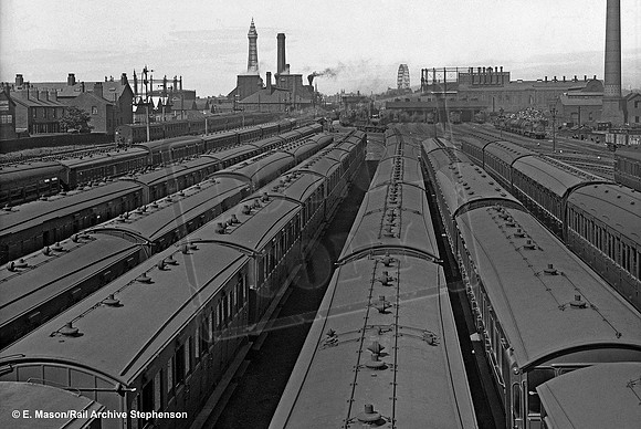 Carriage Sidings 1929c Blackpool Central