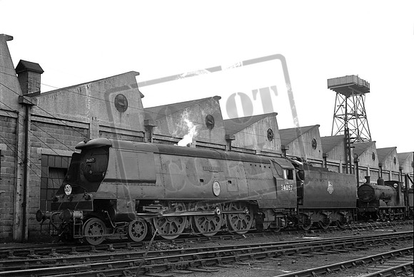 34057 1950s Exmouth Junction