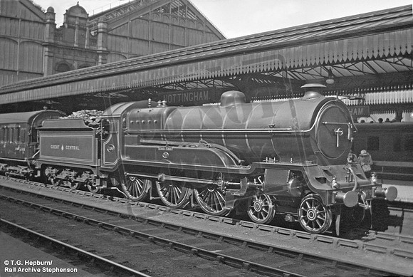GCR 1166 1921c Nottingham Victoria