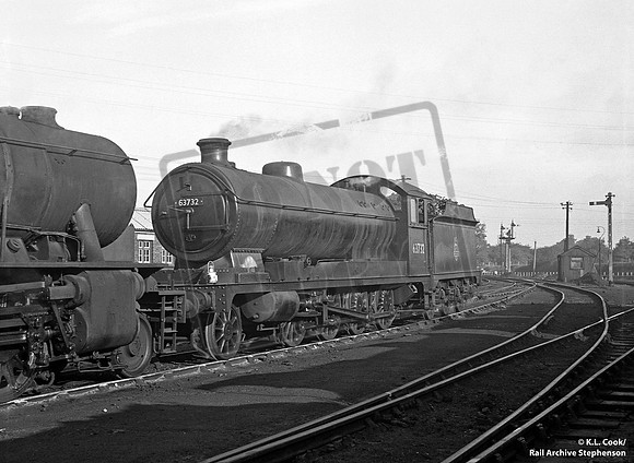 63732 1956-08-26 Langwith Junction shed