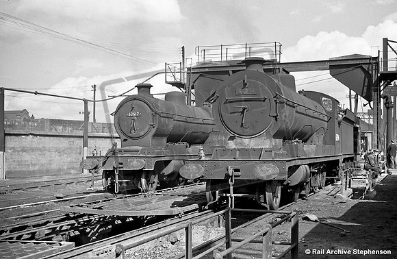 63794 1950s Gorton shed