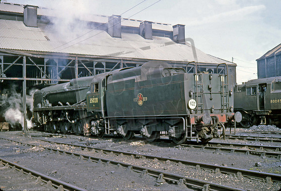 35028 1967-03 Nine Elms shed