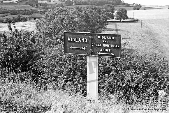 Sign 1958-08-02 Little Bytham Junction