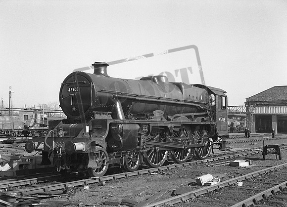 45708 1961 Crewe Works