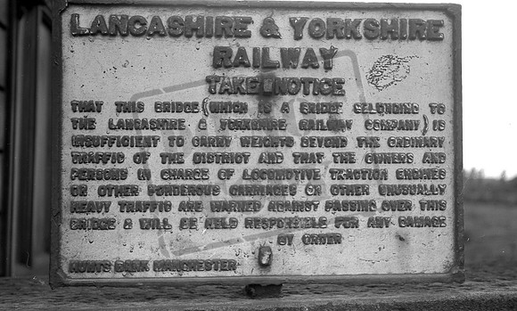 LYR Bridge sign 1960s