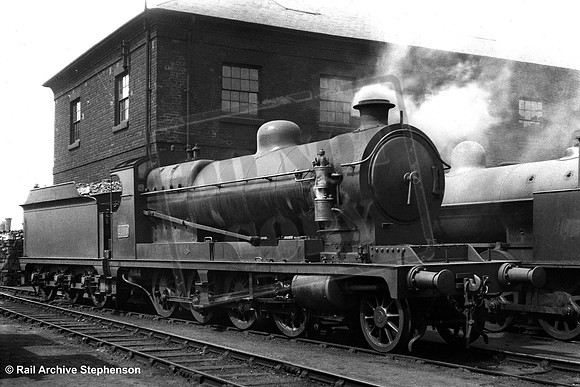 LNWR 2109 1920s Shrewsbury shed