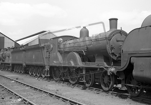 30288 1959 Eastleigh shed