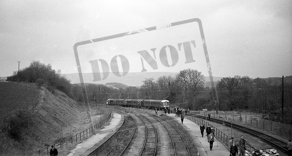 DMU W50891 1967-04-01 Glascoed ROF sidings