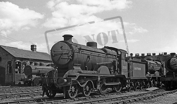 2055 1951 Eastbourne shed