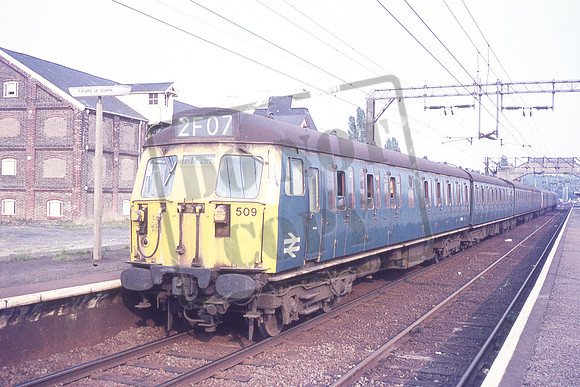 EMU 509 1975c Thorpe Le Soken