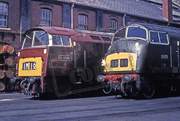 D1047 D870 1963-05-05 Swindon Works