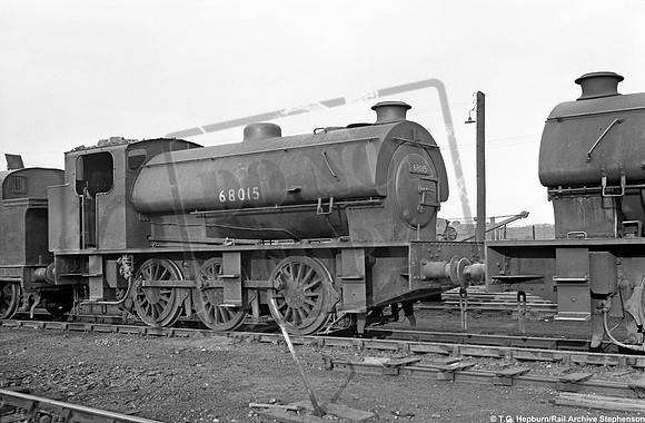 68015 1950s Darlington shed