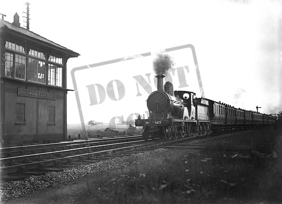 GCR 567 1920s Halewood East Junction