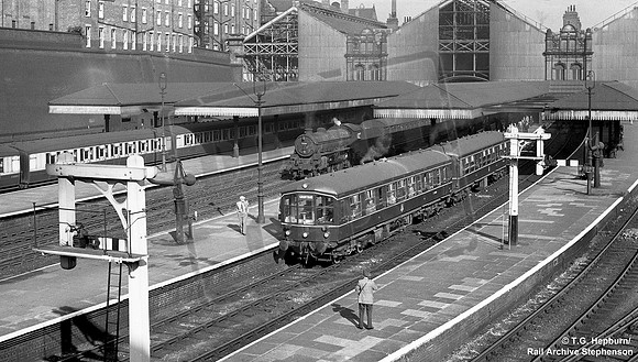 DMU E79036 1957c Nottingham Victoria