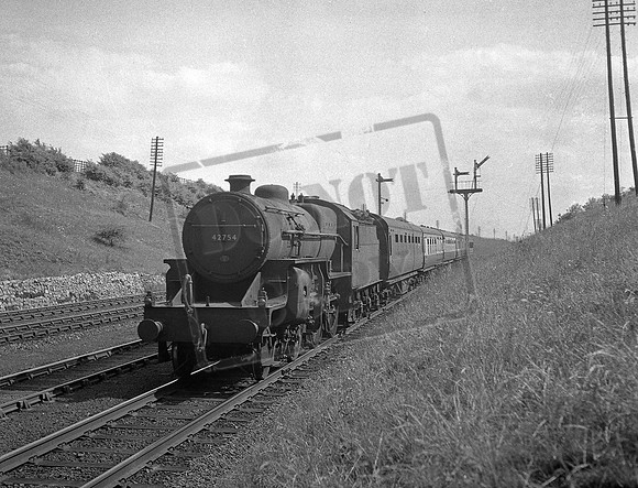 42754 1950s Wigston North Junction, Leicester